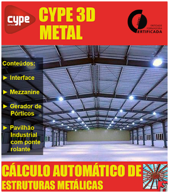 CYPE3D METAL | ESTRUTURAS METÁLICAS